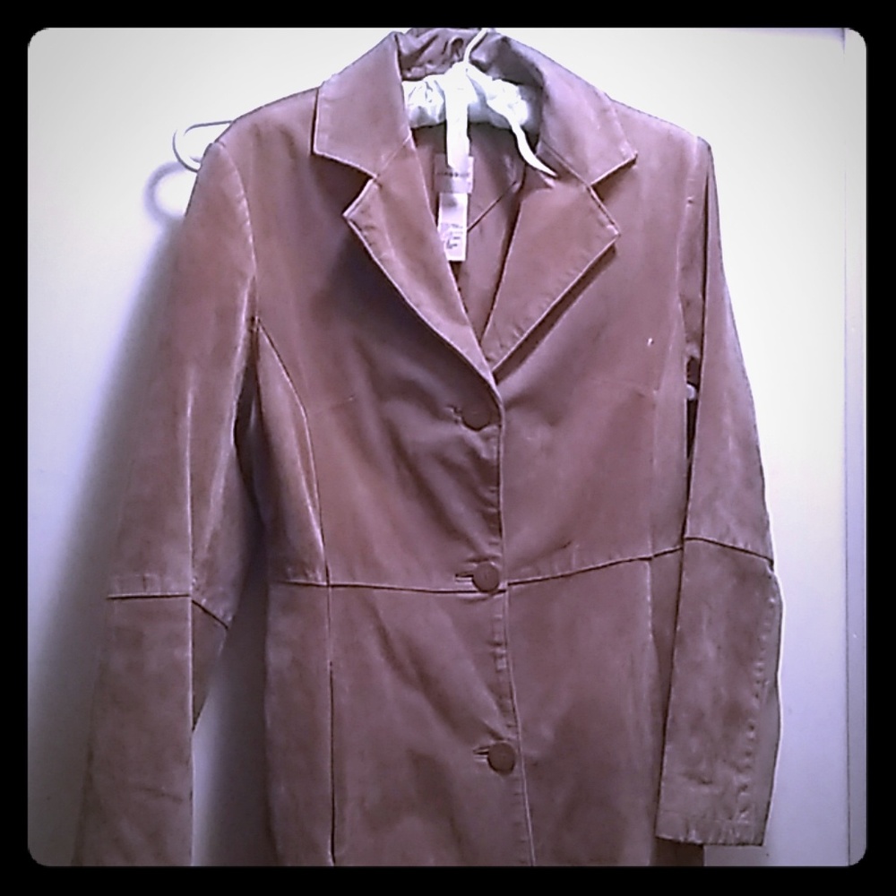 Massini genuine leather coat